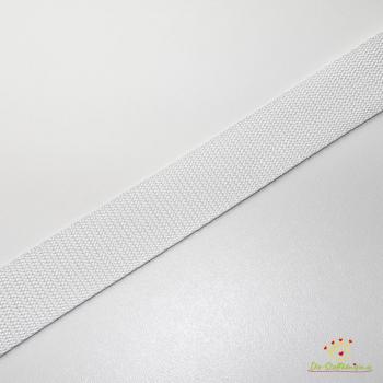 Gurtband Uni 30 mm Weiß